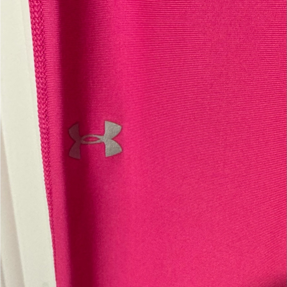 Under Armour Heat Gear‎ Compression Pants Womens Medium Pink - Picture 2 of 5